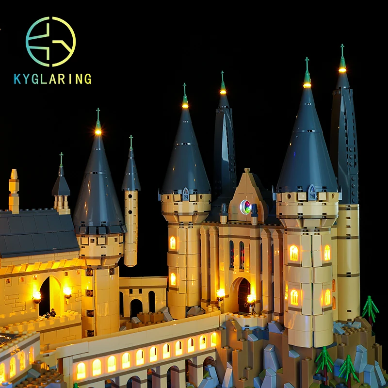 Kyglaring Led Lighting Set DIY Toys (Classic Version) For 71043 Castle (Not Included Building Blocks)