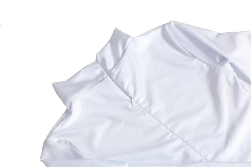 Women Spandex Ballet Unitard Mock Neck Long Sleeve Dance Suit One-piece Costumes Full Body Leotard Bodycon Jumpsuits Footless