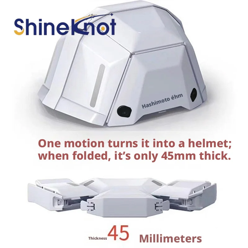 Shineknot Folding Helmet Collision Cap For Disaster Prevention And Emergency Response