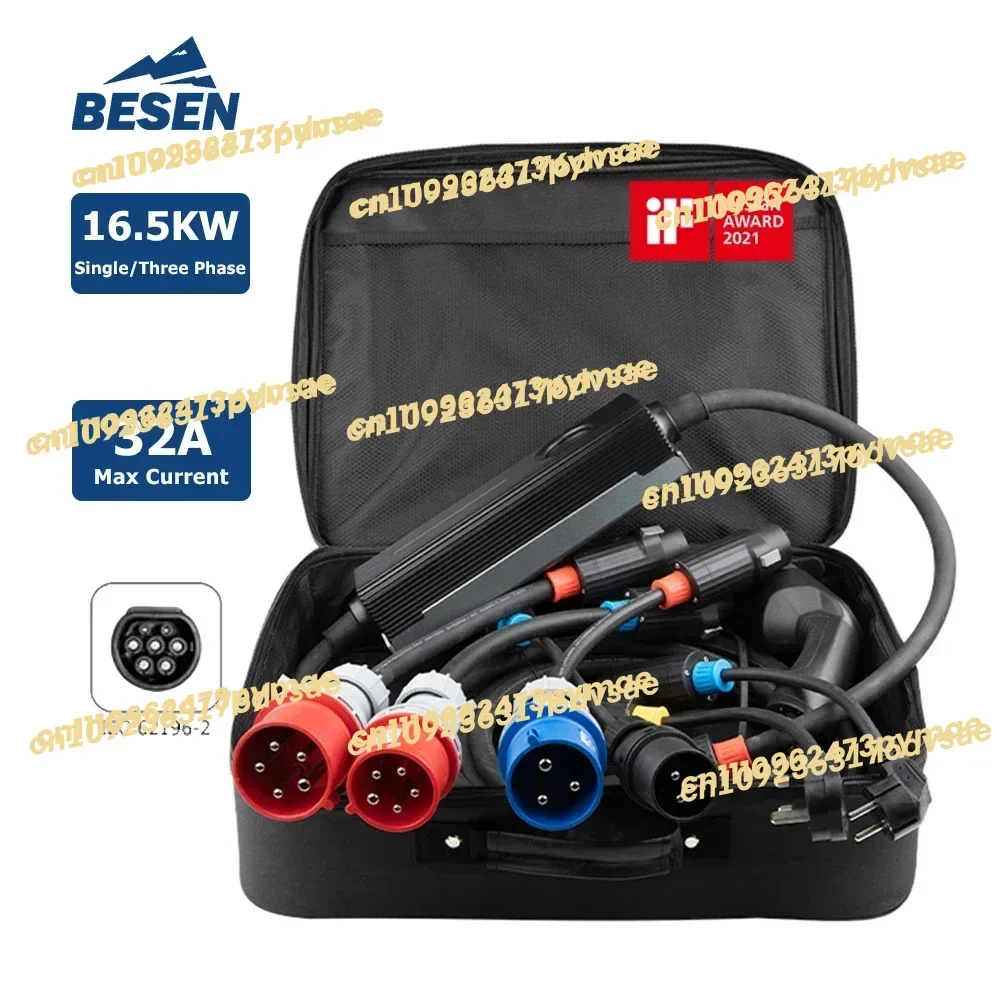 

NEW Current switching evse portable ev charger electric car charging station with type 2