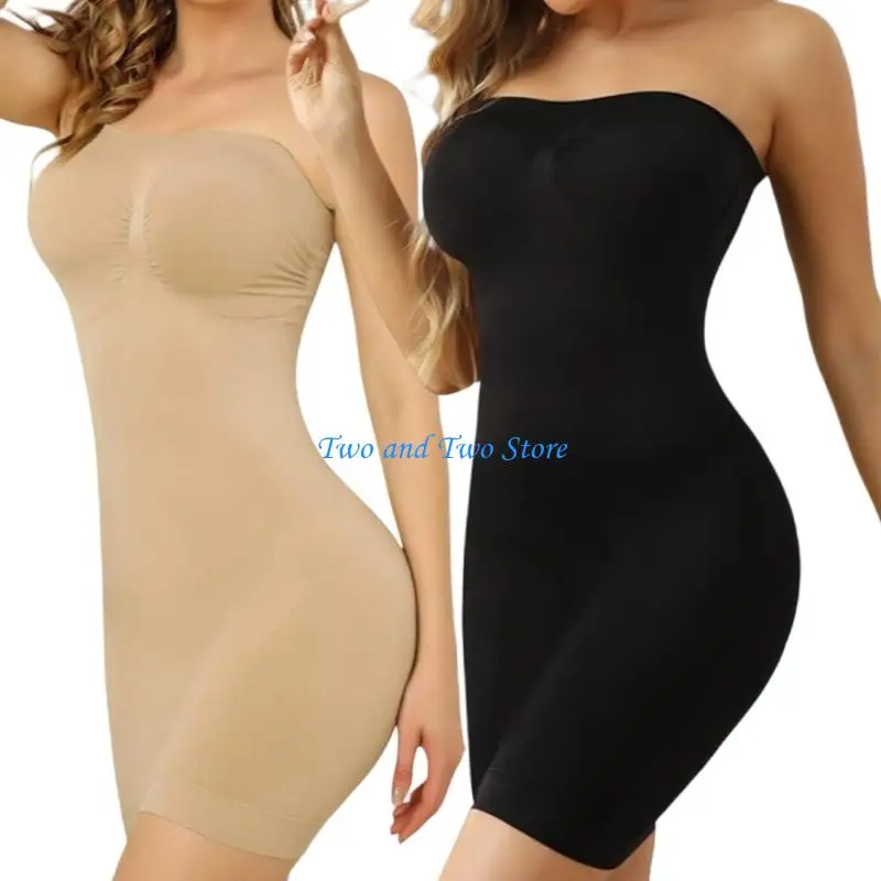 

HX6F Streamlined Dress Breathable Nylon Fabric Slip Underdress For Feminine Shapewear