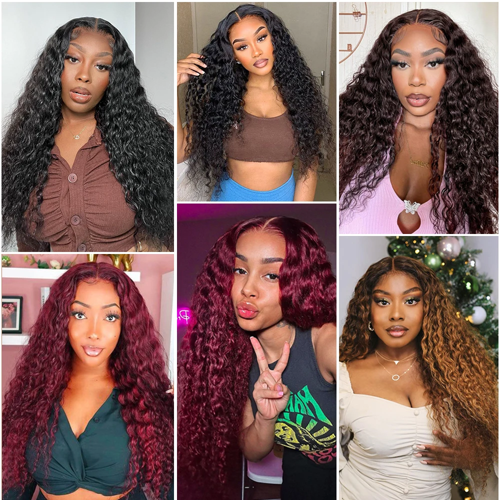 Synthetic Lace Front Wig Pre-Plucked Long Curly Lace Wig For Black Women 26inch Ready to Wear Wigs Beginner Friendly