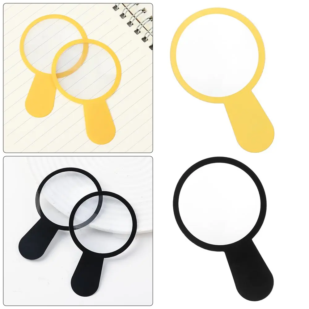 5/10pcs Plastic Insect viewer Educational Tool 3X Magnifying Jewelry Loupe Reading Glass Lens Hand Held Magnifier