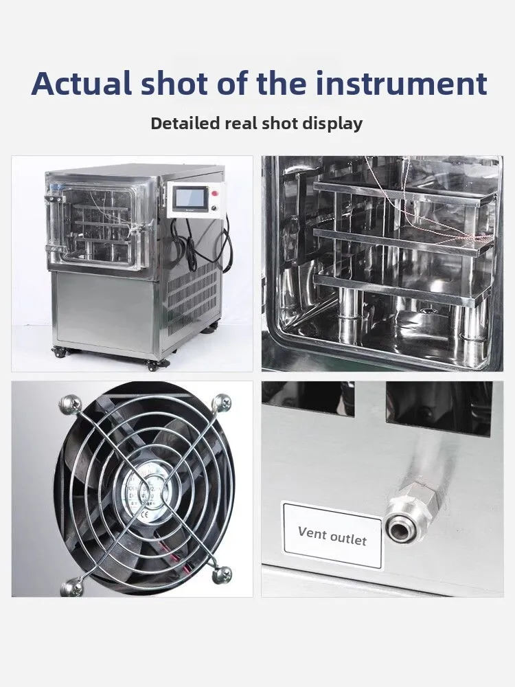 20KG/24H Food Fruit Candy Instant Coffee Professional Freeze Dryer Machine For Sale