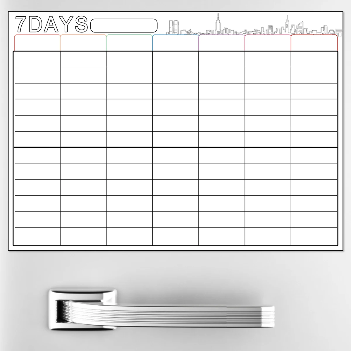 

Magnetic Soft Fridge Note Board Erasable Message Tool Reminders Sticker Fridge Magnet Tool Dry Wipe Reusable Memo Pad