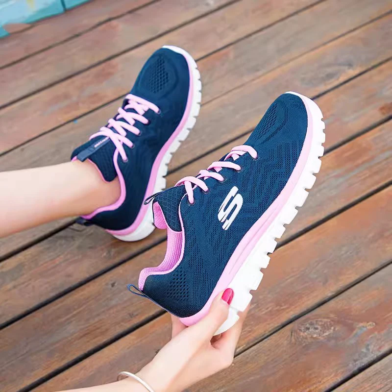 Skechers Zapatillas de deporte para mujer, zapatos informales de