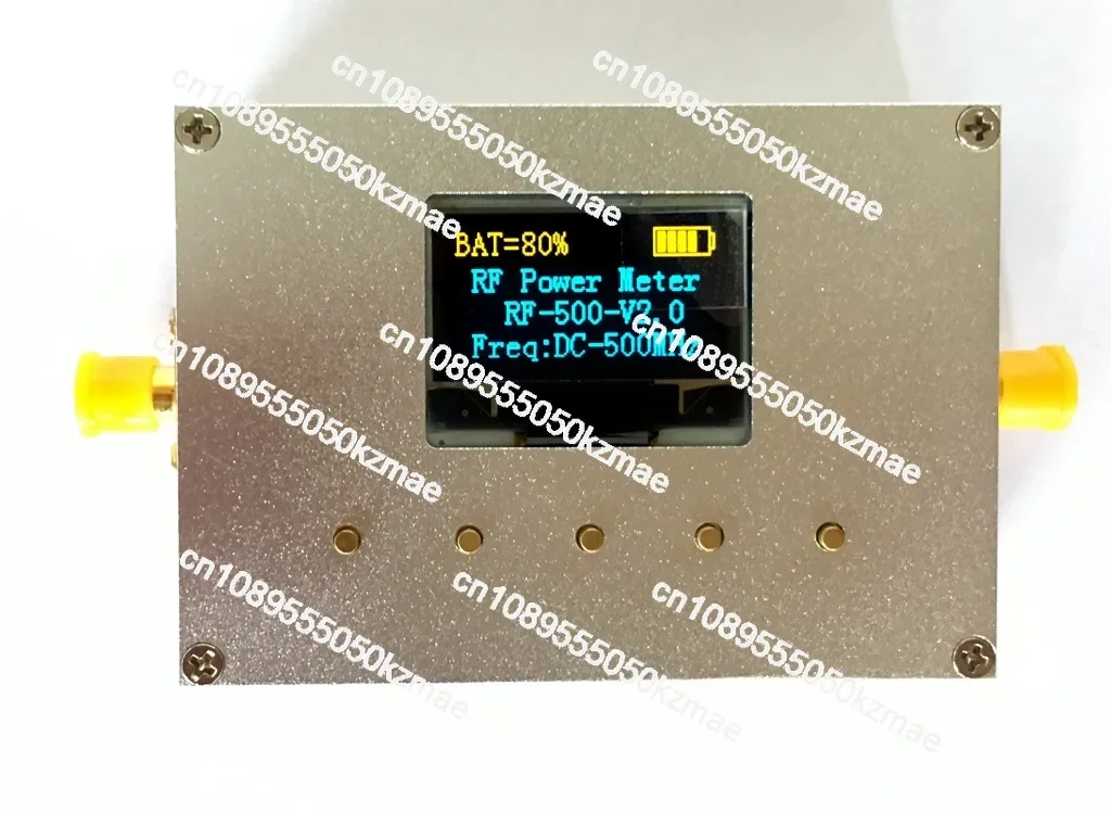 

RF Power Meter Power Meter V2.0 Can Set RF Power Attenuation Value Digital Radio CNC Shell