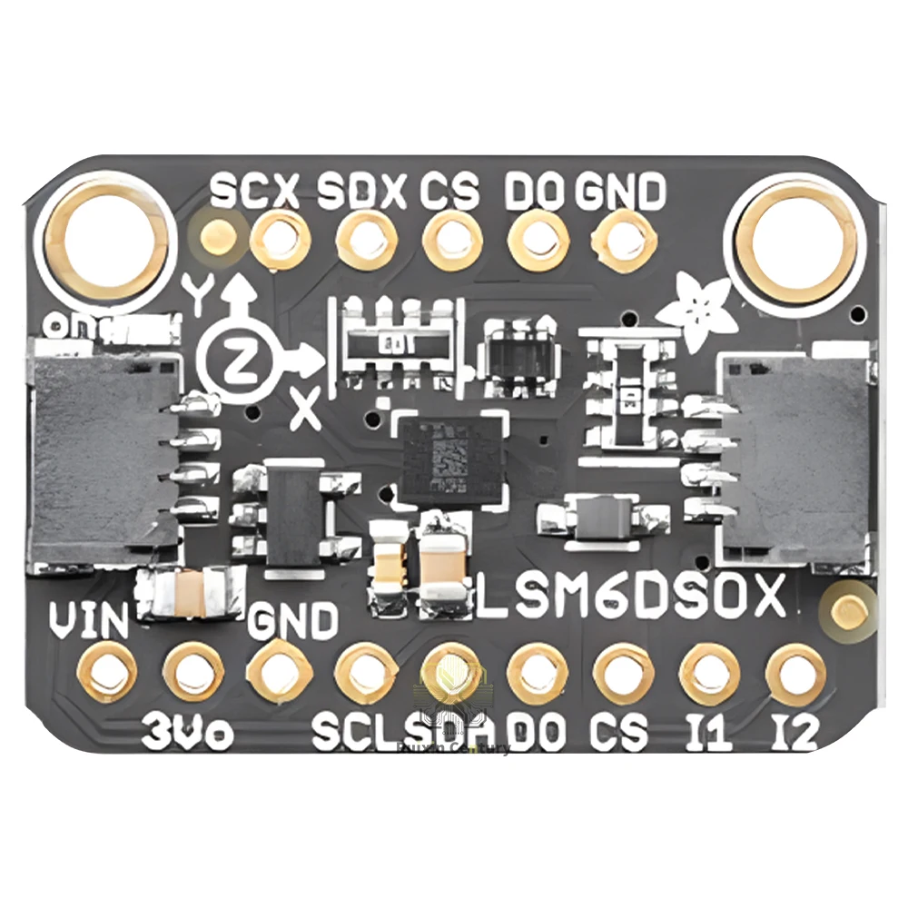 FOR Adafruit 4438 LSM6DSOX 6 DoF Accelerometer Gyroscope Sensor STEMMA QT Qwiic I2C SPI 3.3V/5V Breakout Board Genuine