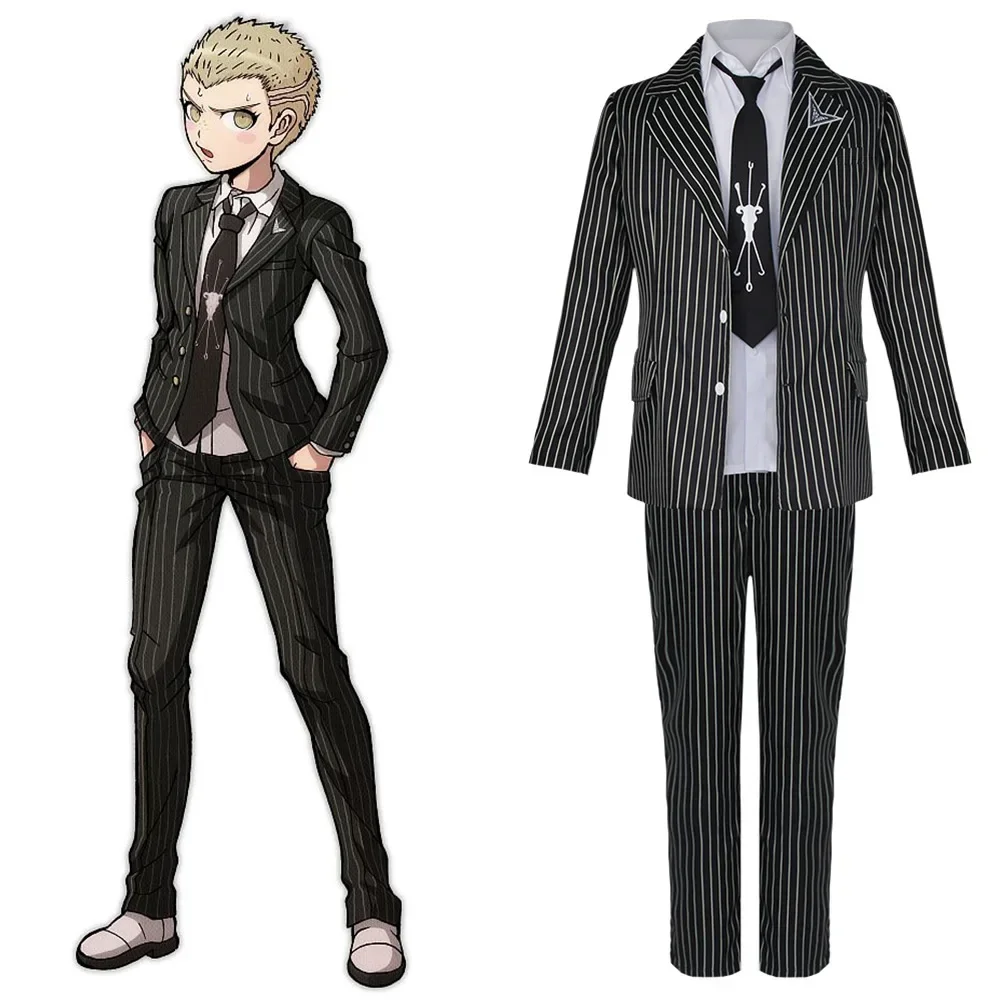 Anime Danganronpa Kuzuryuu Fuyuhiko Cosplay Costume Outfit Uniform Halloween Carnival Costumes