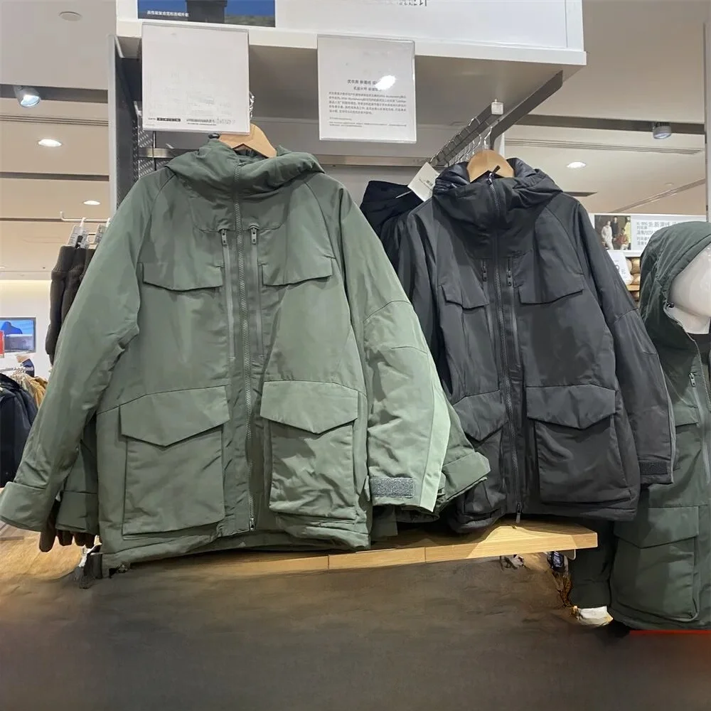 

High-End Taped Zipper down Jaet Loose Version Warm Cold Resistant for Men And Women in Winter Try Room Order Du down Jaet