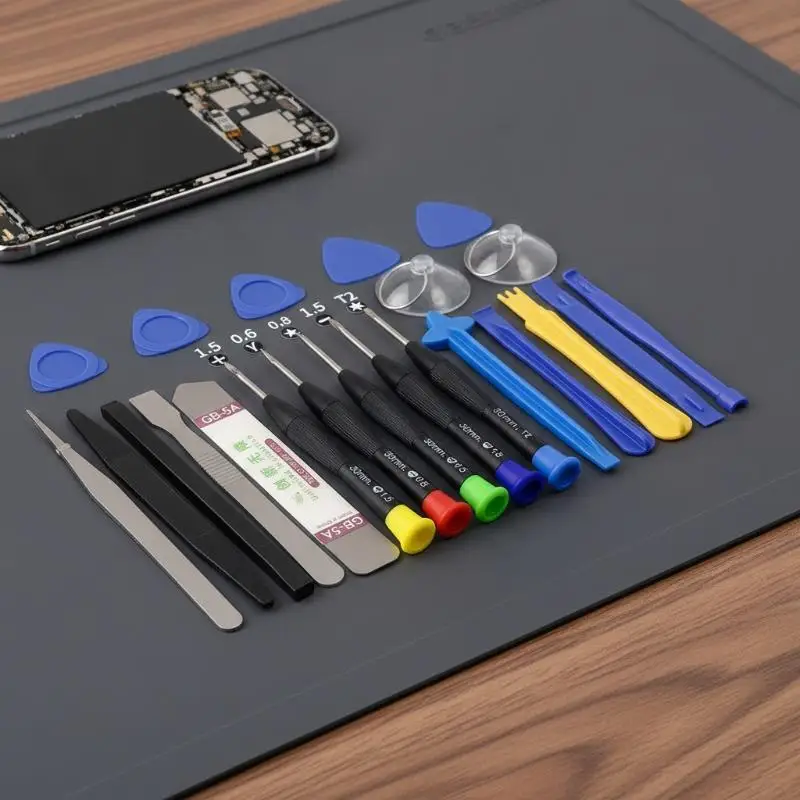 Universal Mobile Phone Repair Set 22Pcs Precision Screwdriver Pry Tools Smartphone Screen Disassemble Repair Hand Tool Kit