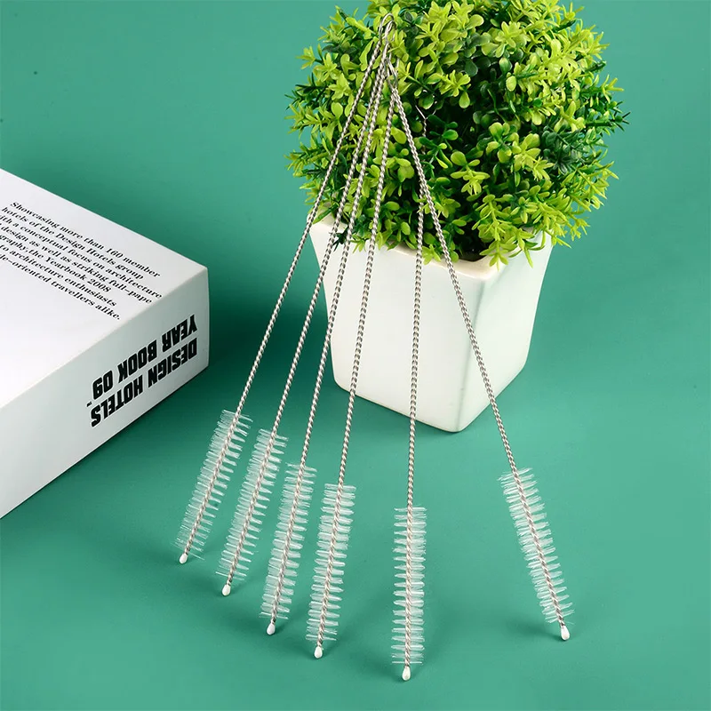 11 Style Nylon Stainless Steel Bottle Cleaning Brushes Multifunctional Reusable Cleaning Brushes Bottles Cups Cleaning Tools