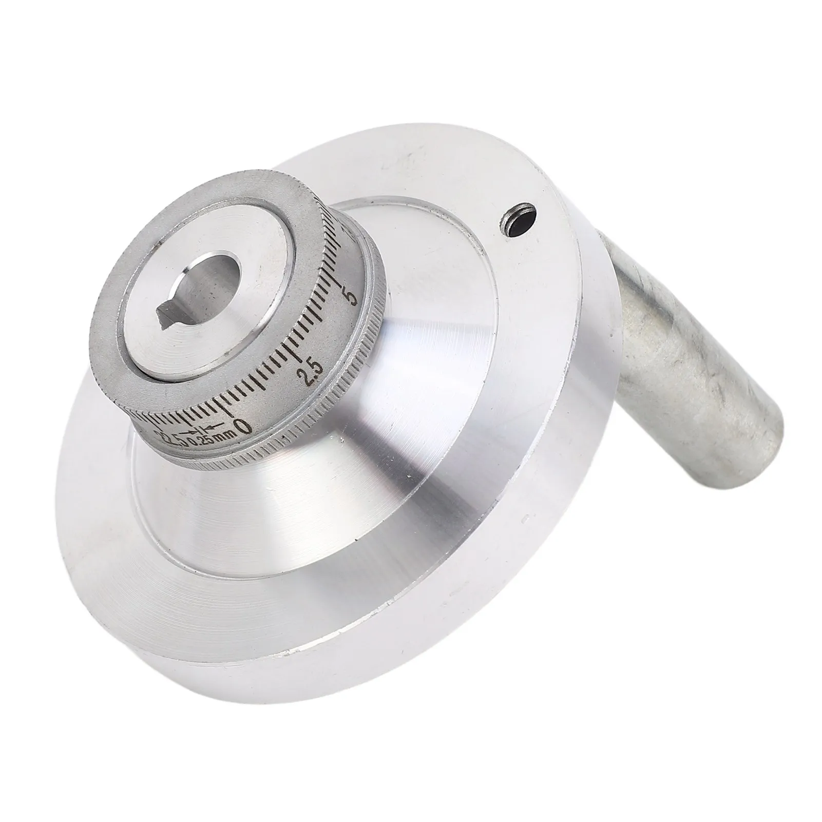 Hand Wheel Lathe Handwheel Lathe Handwheel 80mm Aluminum Alloy Hand Wheel with Crank Handle for 7x12 7x14 0618 CJ18A Mini Lathes