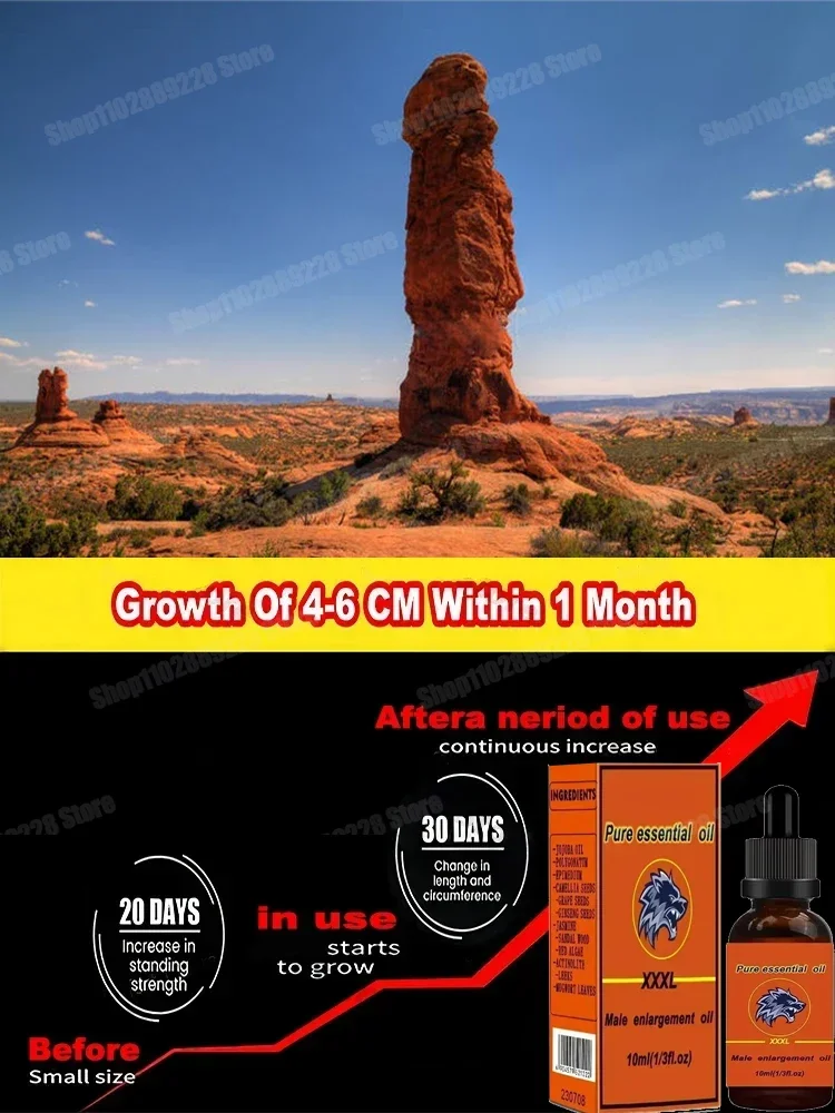 Penis Growth Oil Enlarging Massage Oil Ingredients to Help Increase Size Length