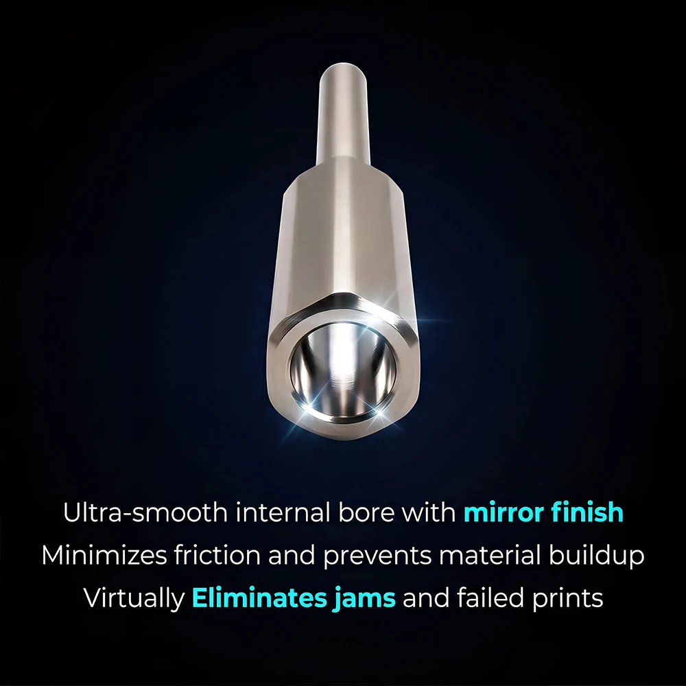 Upgrade Bimetall-Hotend für Anycubic S1 Max Düsen-Druckkopf-Baugruppe 0,25/0,4/0,6/0,8mm für Anycubic Kobra S1 Max 3D-Drucker – Detail 3