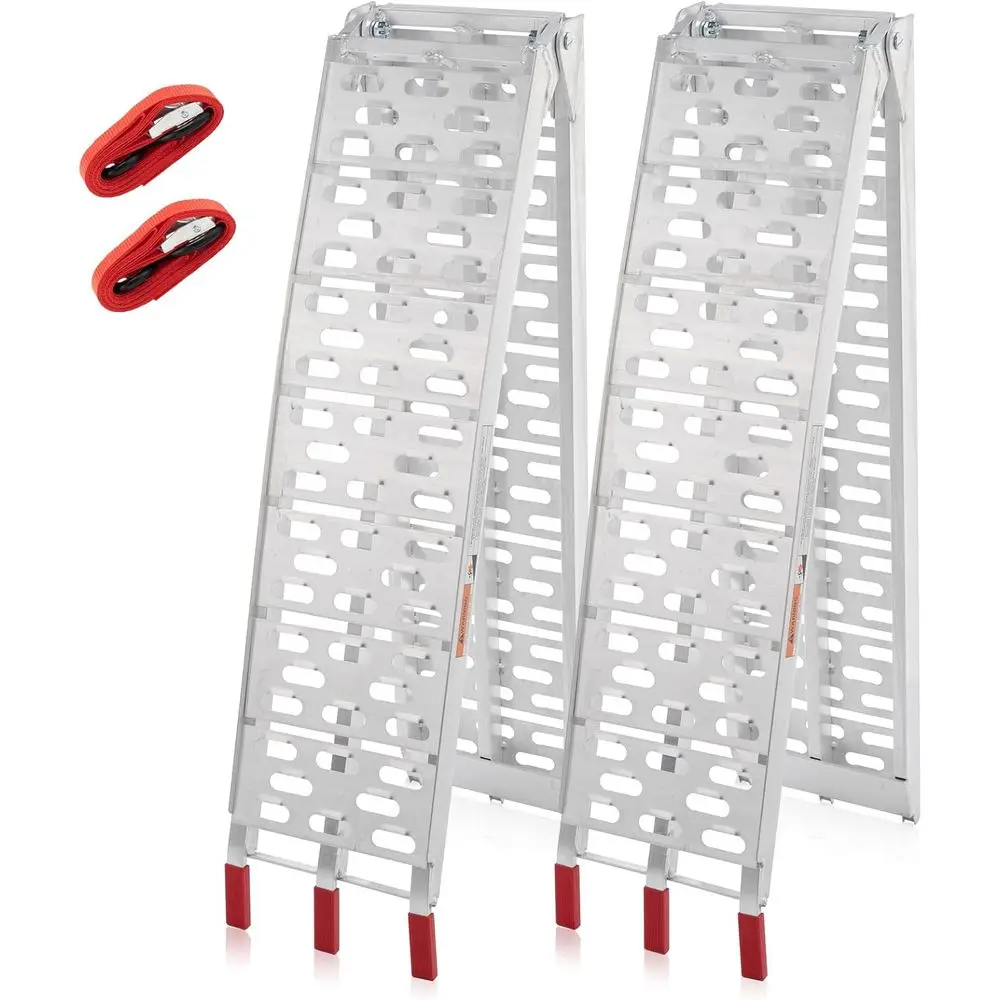 

Комплект для перевозки мотоциклов весом 7,5 тонн, грузоподъемность 1500 фунтов, с крепежными ремнями, подходит для мотокроссовых мотоциклов, квадроциклов, газонокосилок и пикапов.