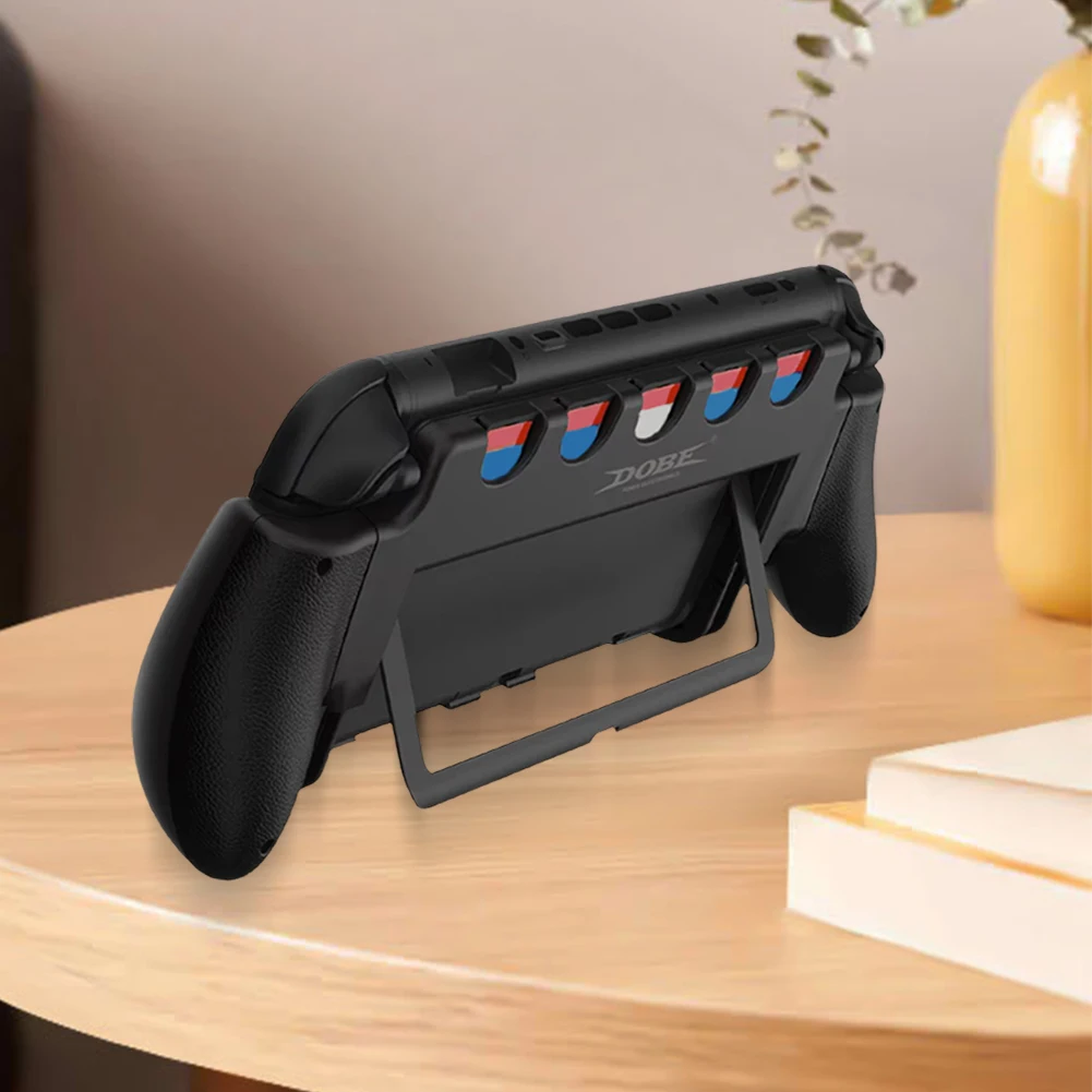 For Nintendo for Switch 2 Grip with Stand Comfortable & Ergonomic Grip Holder Anti Slip Hand Grip Stand Handle Controller Holder