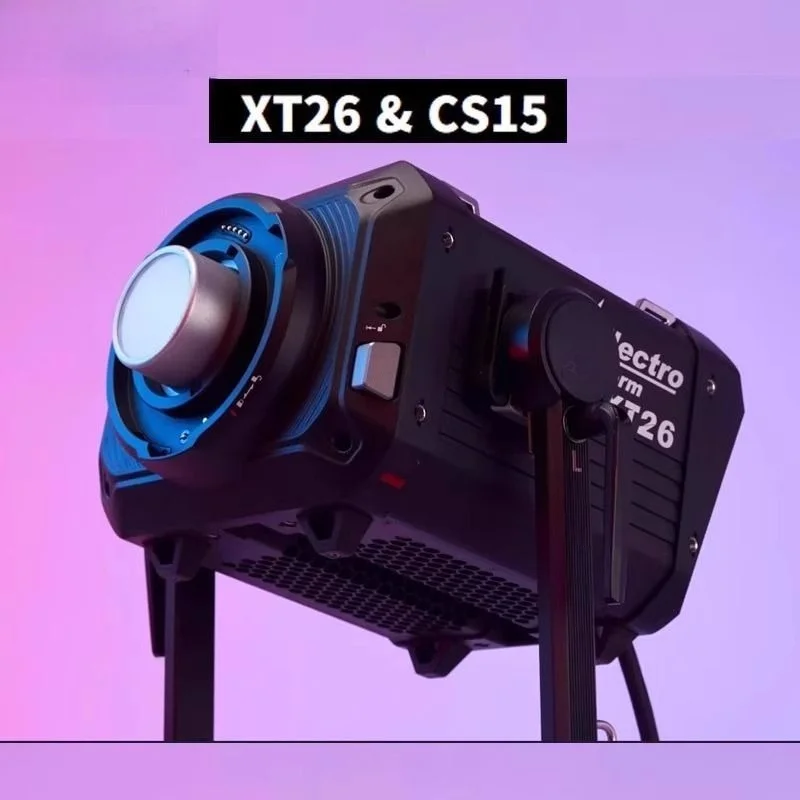 تسليط الضوء على العاصفة الكهربائية 2600 واط ثنائي اللون درجة الحرارة التصوير الفوتوغرافي ضوء الفيديو خفيفة الوزن