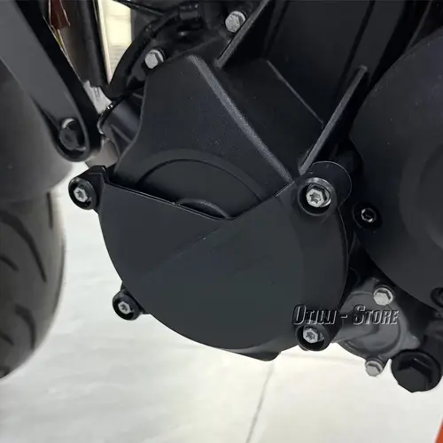 Motorcycle Accessories Black New Engine Protective Cover Guards Kit For 390 Duke 390Duke 390 DUKE 390DUKE 2024 2025 - Image 5