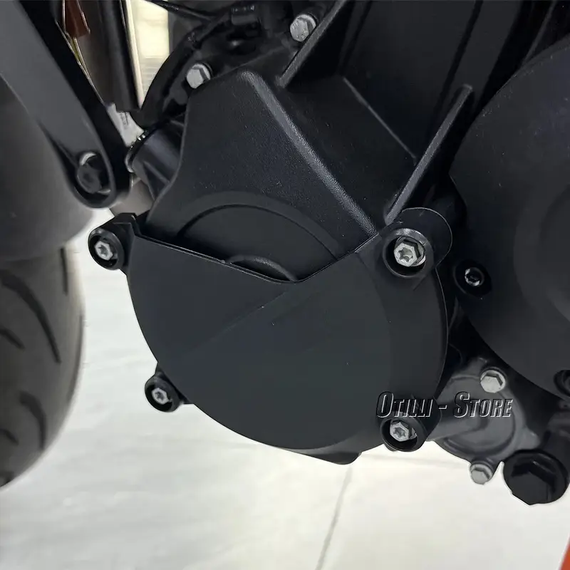 Motorcycle Accessories Black New Engine Protective Cover Guards Kit For 390 Duke 390Duke 390 DUKE 390DUKE 2024 2025 - Image 5