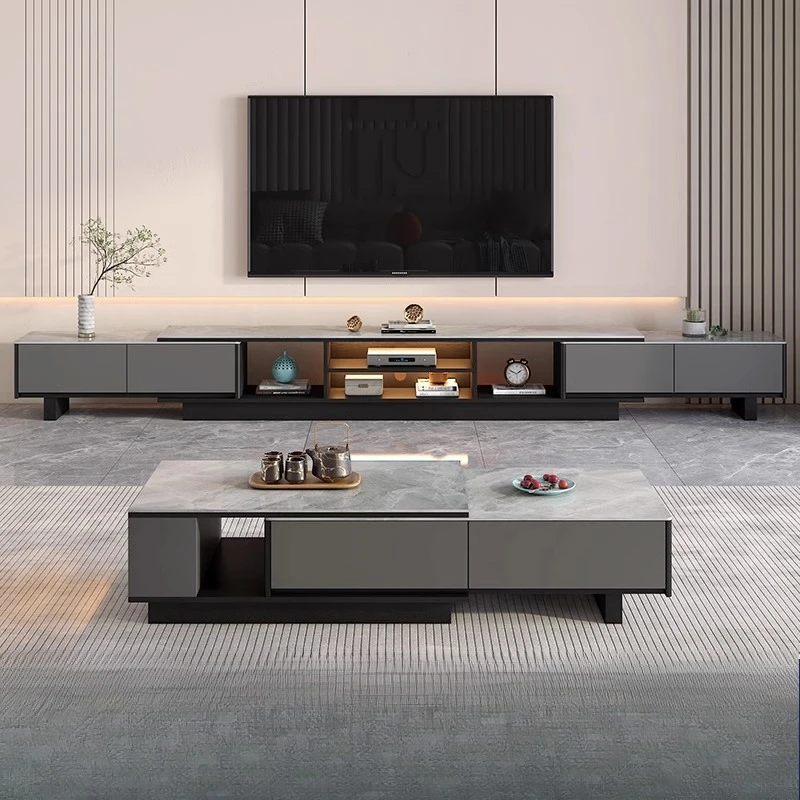 

Retro Floor Tv Stands Minimalist Entertainment Luxury Dressers Designer Speaker Tv Stands Organizer Hallway Muebles Furniture