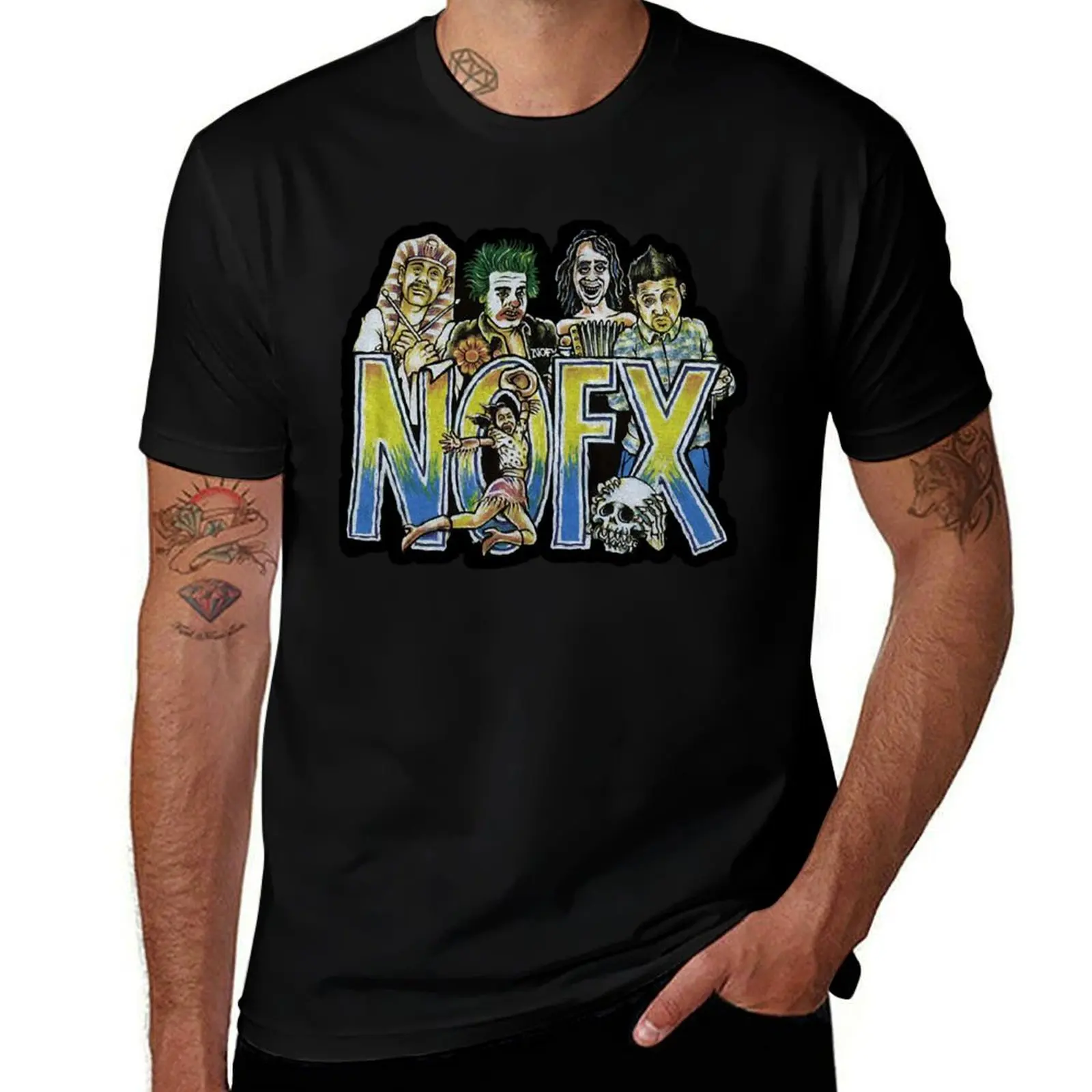 

Nofx Band For Fans T-Shirt for a boy shirts graphic mens vintage t shirts