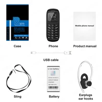 Unlocked Mini Mobile Phone Bluetooth Earphone Voice Changer Dialer Automatic Call Recording Magic Voice Portable Cheap Cellphone 6