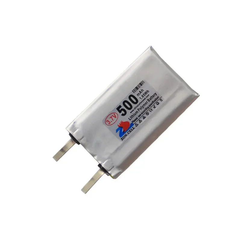 CIS core 502540 500mAh 3.7V Bluetooth polymer lithium battery unprotected processing semi-finished products