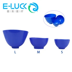 1pcDental Rubber Bowl Mixing Alginate Plaster Material Soft Rubber Bowl for Mixing Plaster