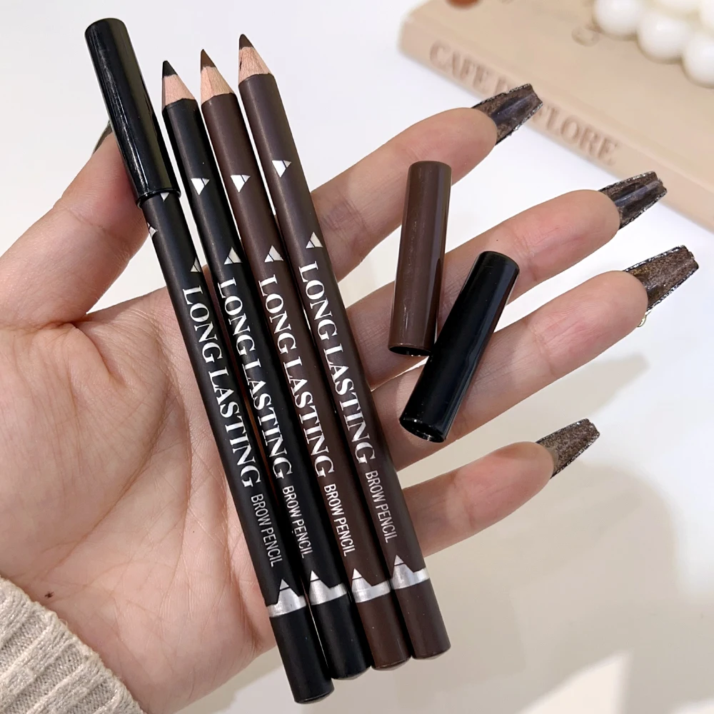 Eyeliner Eyebrow Pencil Waterproof Non-smudge Eye Brow Pen Women Professional Long Lasting Natural Eyebrow Enhancers Cosmetics