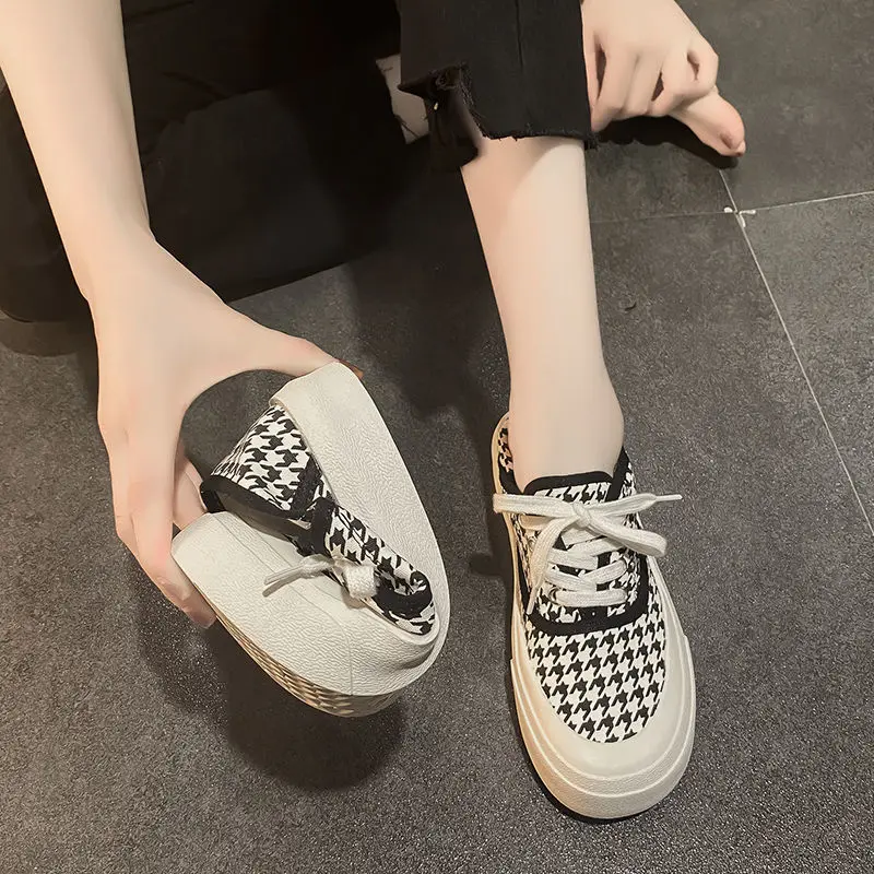 Zielone buty damskie Kawaii Lace Up Obuwie damskie Cute 39 On Offer Urban Spring Vulcanized For Offers Chic Elegant With Luxury A