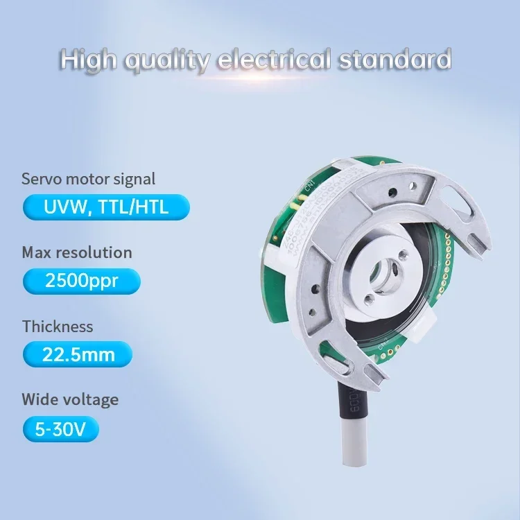 

NewRotary Encoder for Roland Non-bearing Z48 50Ppr Resolution up to 10000 Ppr High Precision Encoder