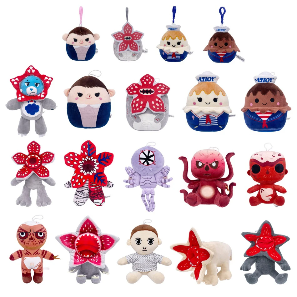 

2026 HOT Cartoon Game Characters Plush Toys Cute Demogorgon Stuffed Dolls Halloween Gifts Xmas gift