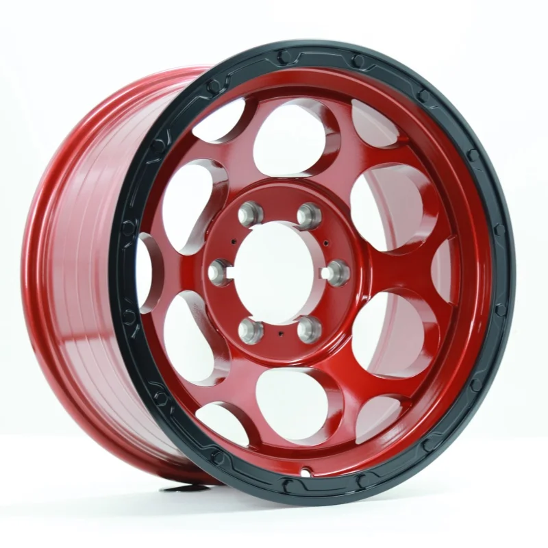 

High Quality Customized off Road Wheels Rims 17 Inch Pcd 114.3/165.1 Deep Dish 5hole 6hole 8hole for KMC