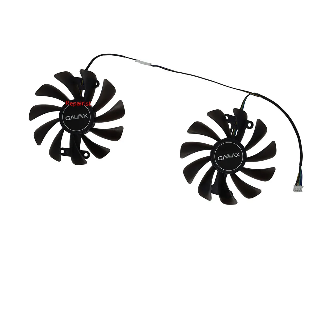 GPU Cooler Video Cards Fan For KFA2 GTX1070 Ti EX,For KFA2 GTX 1080/1070 EX OC,Graphics Cards Cooling,2Pcs/Set