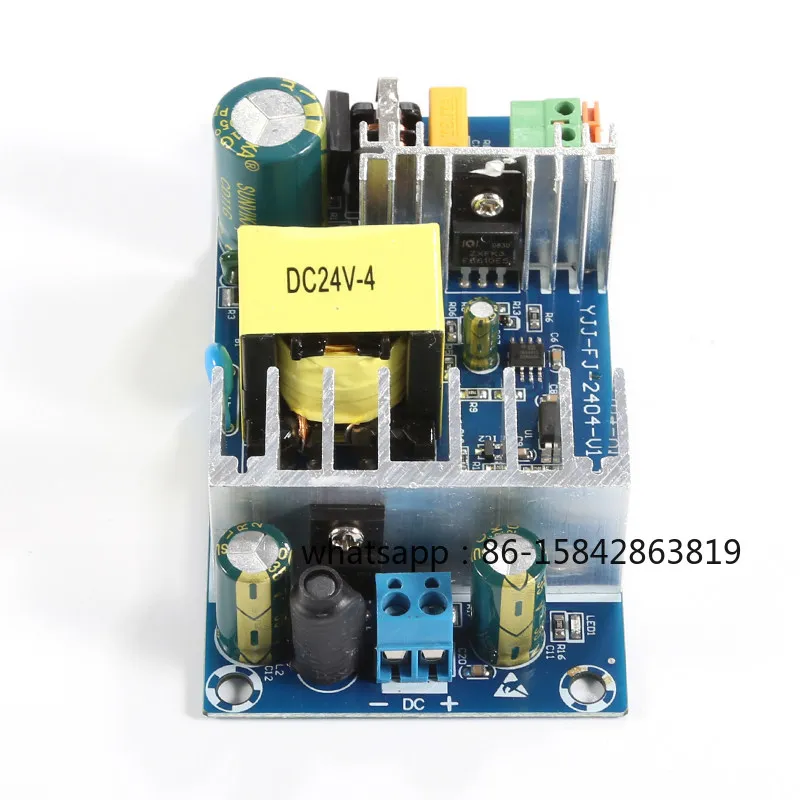 24V 4A 100W AC-DC Switching Power Supply Module, Bare Board Power Converter for Industrial Equipment