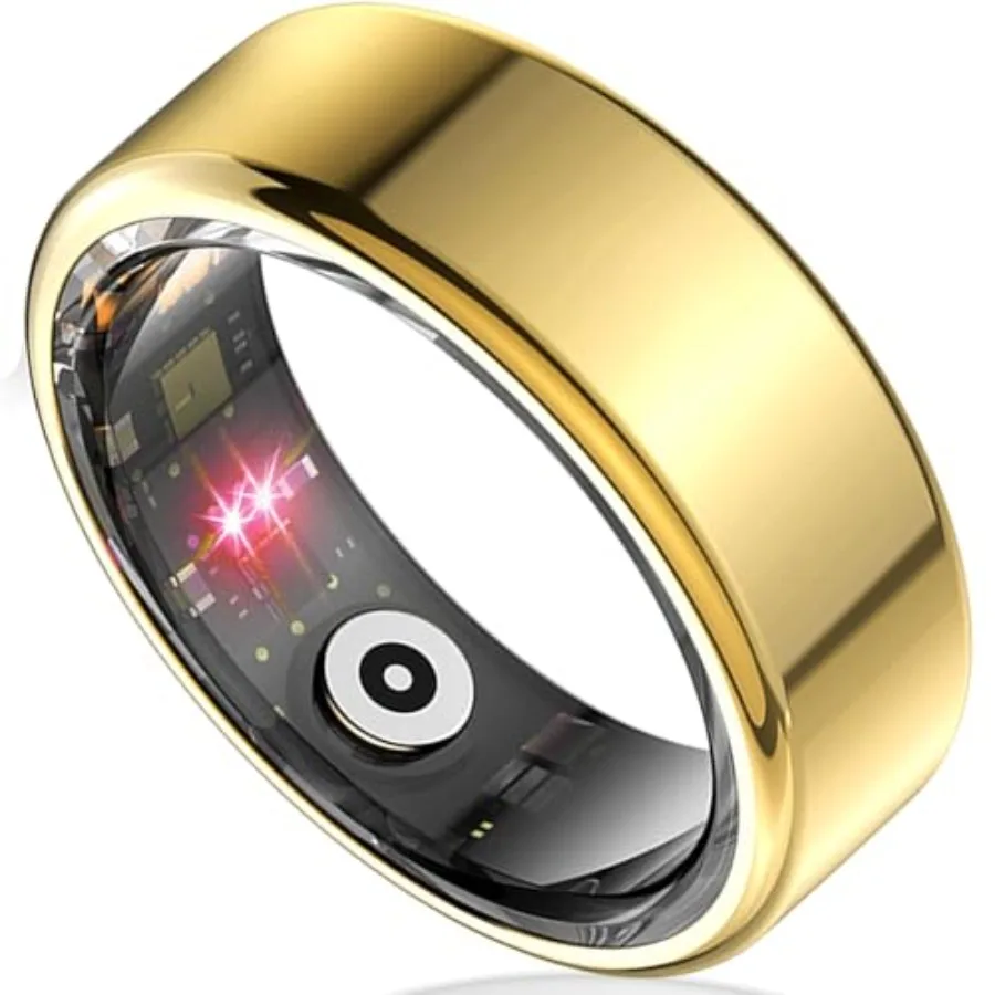 

Smart Ring Health Tracker for Women Men Sleep Tracker with Heart Rate and Blood Oxygen Fitness Ring for Activity Monitoring 15