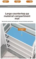 Multi-layer Door-mounted Shoe Hat Rack - Simple Assembly Household Integrated Multi-functional Storage Cabinet for Home Use 6