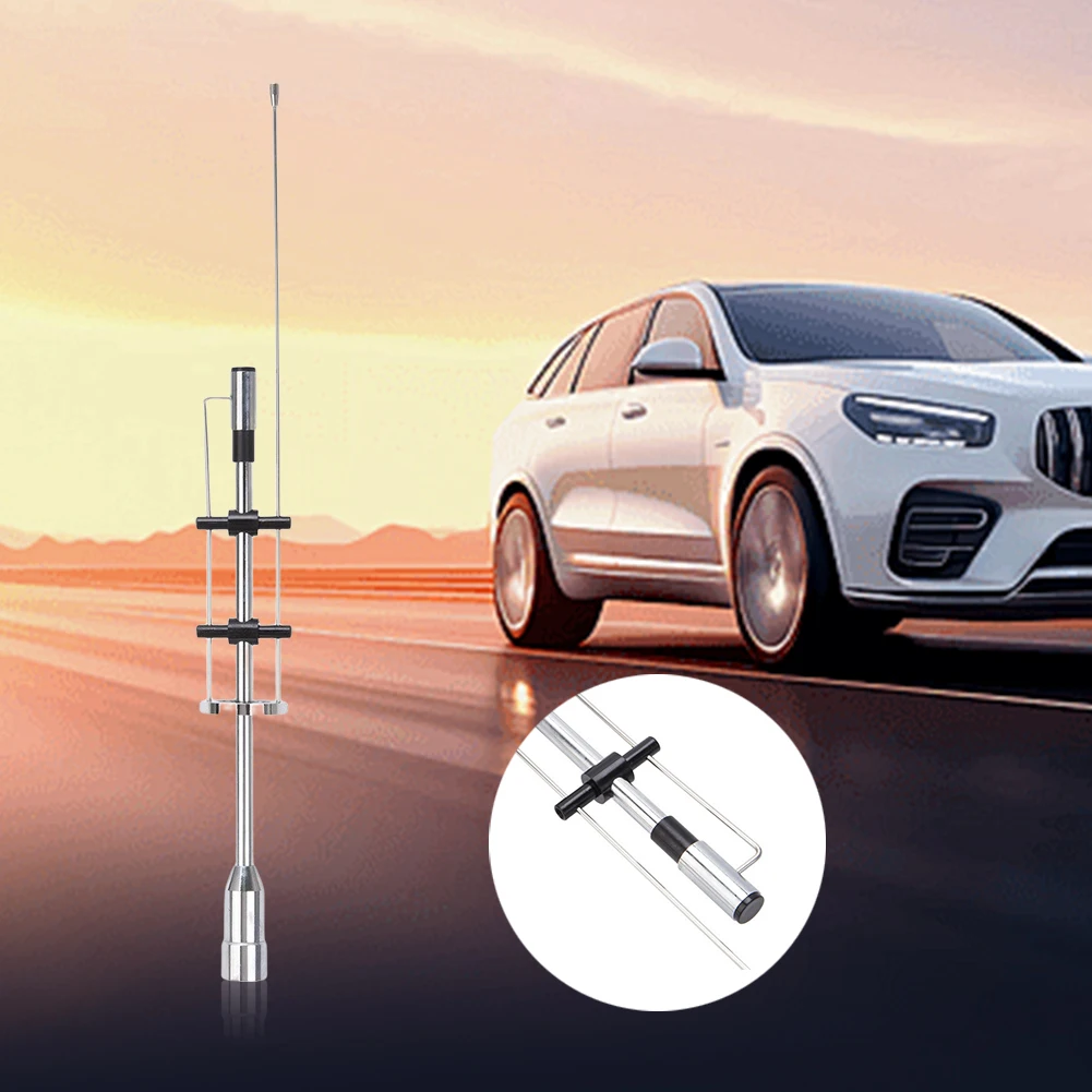 양방향 라디오 안테나 CBC-435 UHF VHF 145/435MHz 야외 자동차 부품 모바일 햄 자동차 라디오에 대 한 휴대용 자동차 장식품