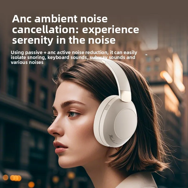 سماعة رأس لاسلكية سماعة رأس بخاصية البلوتوث مطوية Hifi Stereo Game سماعة مع ميكروفون FM TF-card سماعات للكمبيوتر الشخصي والهاتف اللوحي