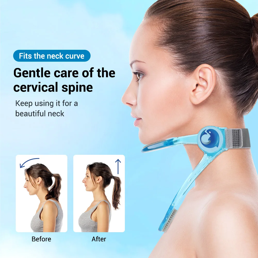 Lightweight NECK Helper Braces Cervical Traction Repair Neck Guard Corrector Guard Turtle Neck Fixed Supports Cervical Collar