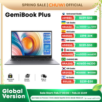 CHUWI GemiBook Plus 15.6'' Laptop 16GB RAM 512GB SSD Computer Windows 11 Laptop 12th Gen Intel Alder Lake N100 (Up to 3.4GHz)