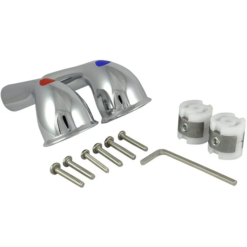 

A25F-For Faucet Chrome Lever Handles Danco 80022- Ergonomic Design, Metal Build-Pack Of 1 Construction