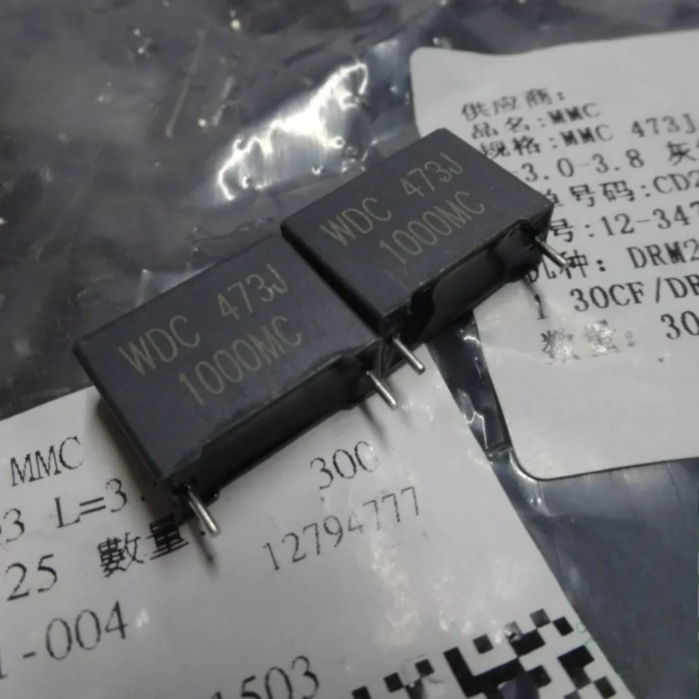 

10pcs/lot MMC 0.047uf 1000V 47nf 473 Brand New 15mm Film Capacitor