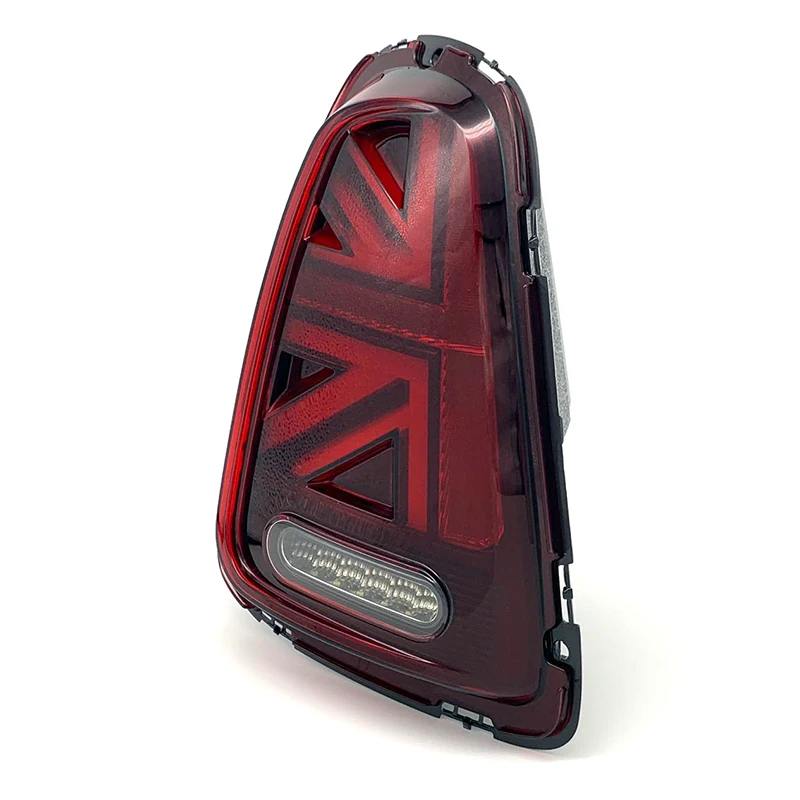 Brand New 3D Black Union Jack Style LED Tail Light Replacement part for mini cooper R56 R57 R58 R59  (2 Pcs/Set)