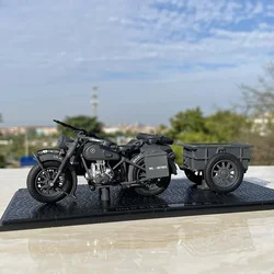 1/24 Schaal Duitse R75 Side Driewieler Model Diecast Lichtmetalen Retro Classic Collectible Speelgoed Collectie Souvenir