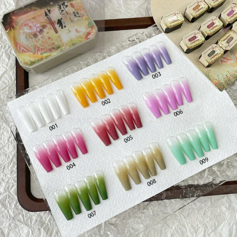 

22.5g Nail Art Patting Glue Nail Polish Durable Patting Color Manicure Painting Glue High Saturation No Wipe Gradable Nail Glue