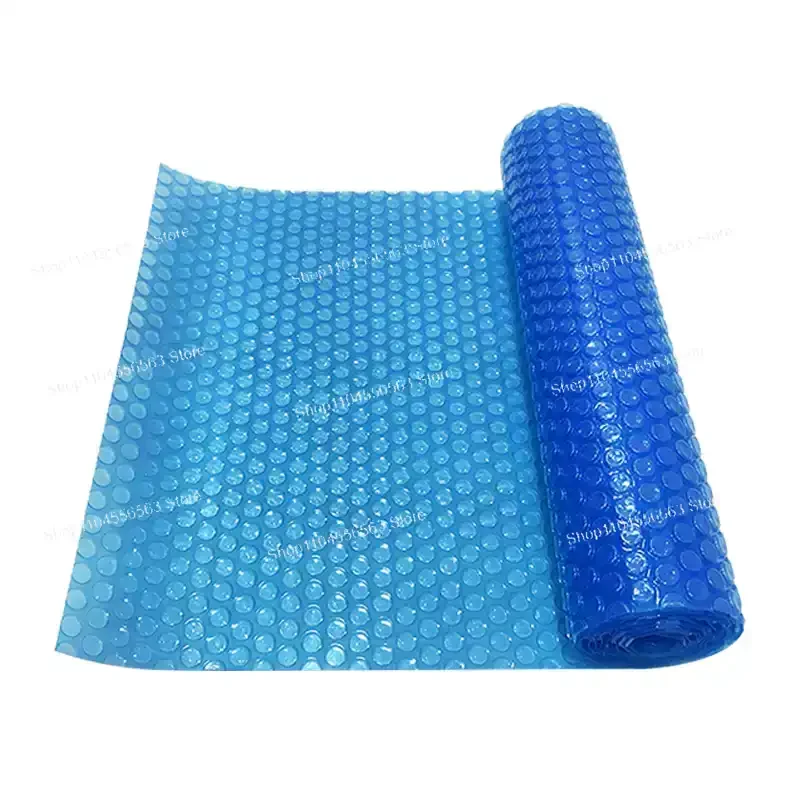 24V 200W Solar-Powered Blue Floor Pool Cover - For Piscina, Energy-Saving Pool Blanket