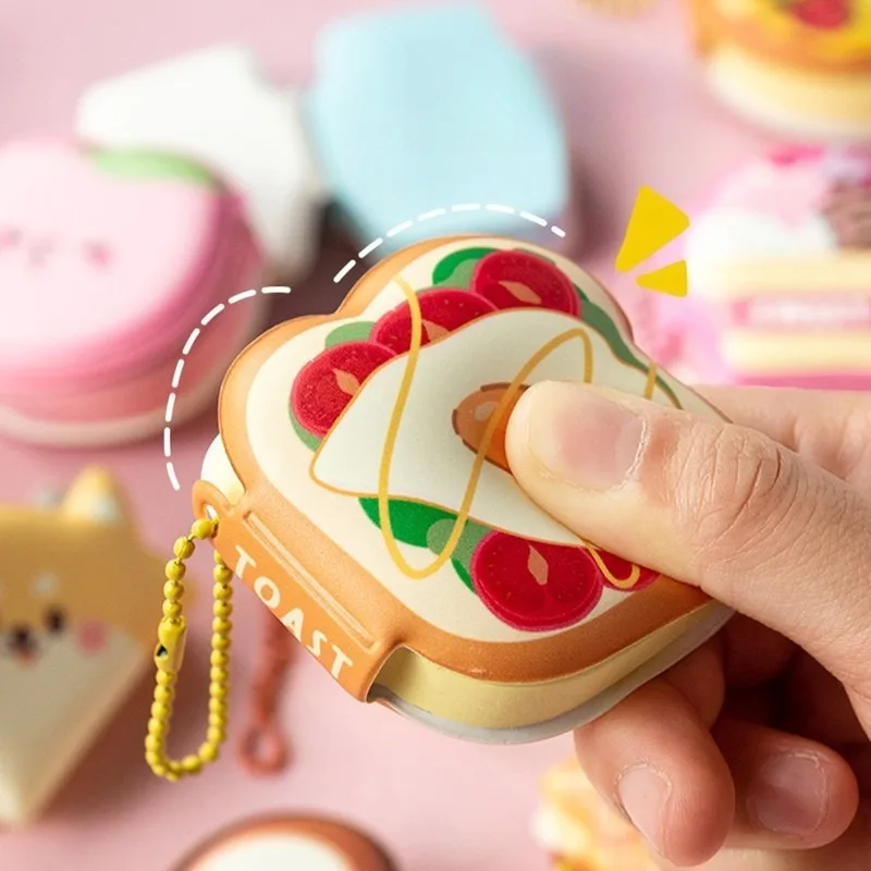 1 個漫画ソフトシリコンカバーメモパッド紙付箋デザートゲームシリーズプランナーステッカーメモ帳オフィス学用品