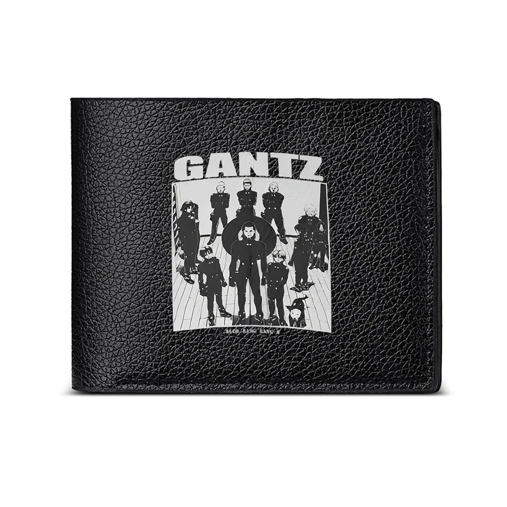 Gantz Comic Series Graphic Wallet For Men Casual Business Fashion Statement Design Modern Urban Style Accessory